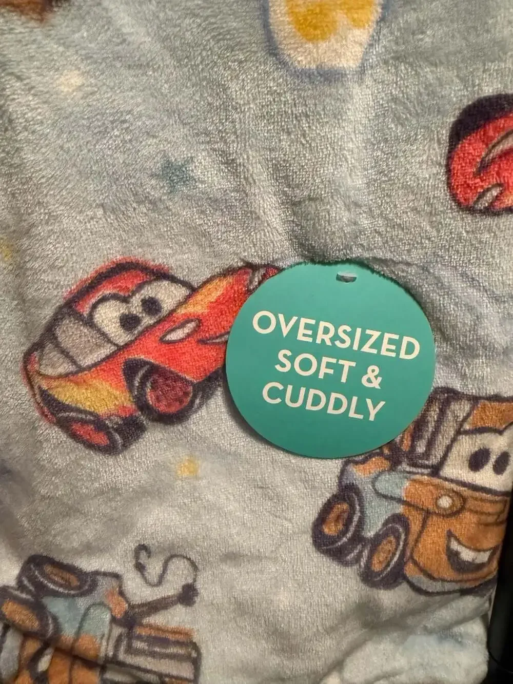 Disney Baby Cars Oversized Plush Blanket 40 in. x 50 in.